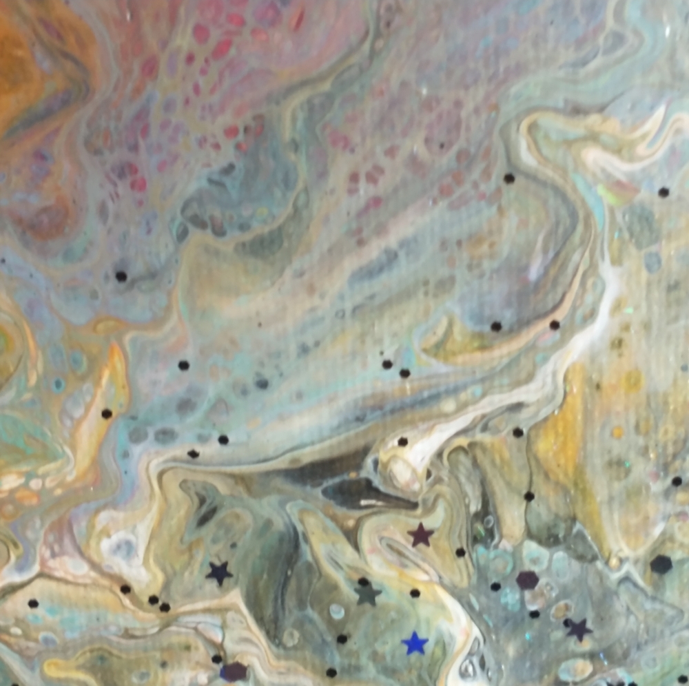 NEW Original Acrylic Painting, Designs By Sandy, "HAPPY HOLI", 8x10 - Picture 4 of 13